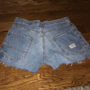 DIY levi shorts